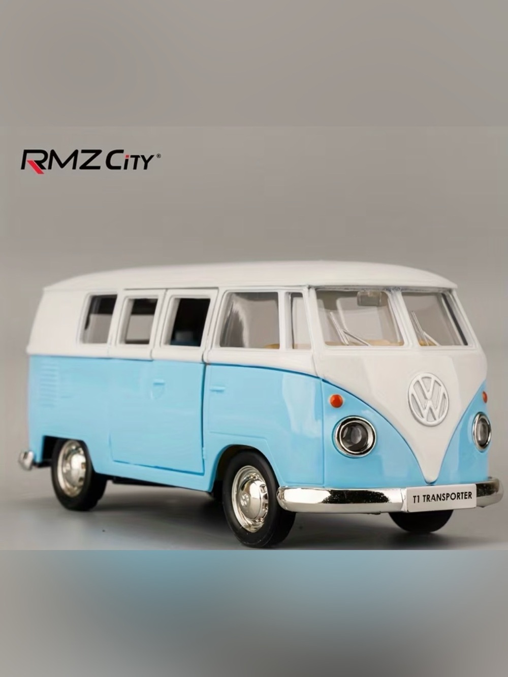 Volkswagen T1 Transporter Bus Blue White NEW